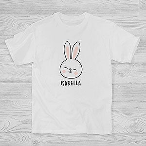 Easter Bunny Icon Personalized Hanes Youth T-Shirt - 25588-YCT