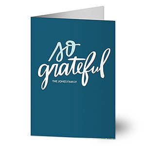 So Grateful Thanksgiving Greeting Card - 25601