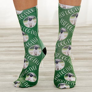 Personalized Dog Photo Adult Socks - 25690