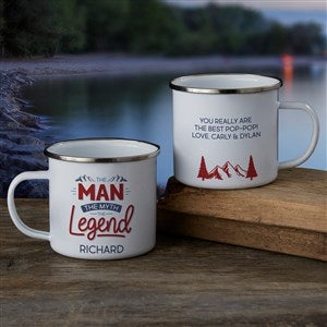 The Man, The Myth, The Legend Personalized Camping Mug-Large - 25721-L