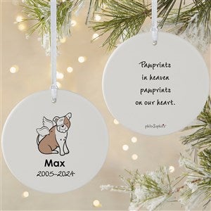 Bulldog Personalized Memorial Ornament - 2 Sided Matte - 25781-2L