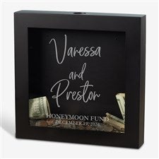 Honeymoon Fund Personalized Shadow Box - 25843