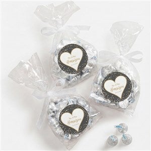 Sparkling Love Personalized Party Favor Stickers - 25849
