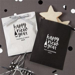 Happy New Year Personalized Party Favor Bags - 25965D