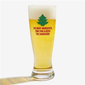 Choose Your Icon Personalized Christmas 20oz. Pilsner Glass - 25995-P