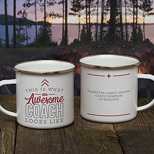 This Is What an Awesome Coach Looks Like Personalized Mug - 26010