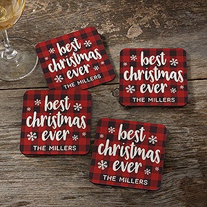 Cozy Cabin Personalized Coaster - 26032