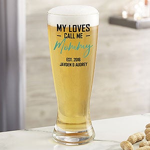 My Squad Calls Me Personalized Printed 20oz Pilsner Glass - 26039-P