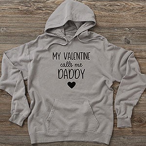 My Valentine Personalized Hanes® Adult Comfort Wash Hoodie - 26083-CWHS