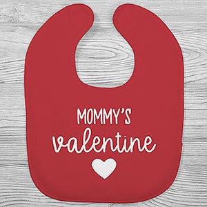 My Valentine Personalized Baby Bib - 26087-B