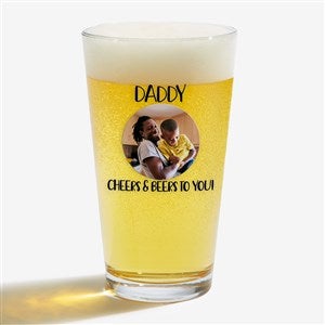 Photo Message For Him Personalized 16oz. Pint Glass - 26103-PG