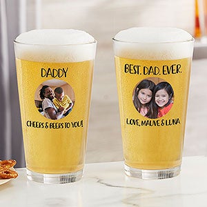 Photo Message For Him Personalized 16oz. Pint Glass - 26103-PG