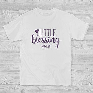 Little Blessing Personalized Hanes Youth T-Shirt - 26145-YCT