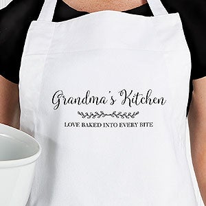 Recipe for a Special Grandma Personalized Apron - 26179-A