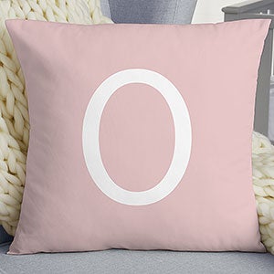 Simple & Sweet Personalized Baby Girl 18-inch Throw Pillow - 26227-L