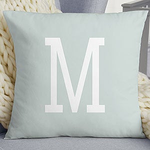Simple & Sweet Personalized Baby 18-inch Velvet Throw Pillow - 26228-LV