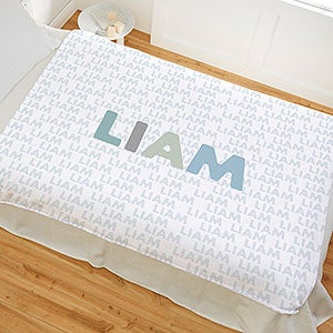 Delicate Name Personalized 50x60 Plush Fleece Blanket - 26250-F