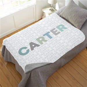 Delicate Name Personalized 50x60 Quilted Blanket - 26250-Q