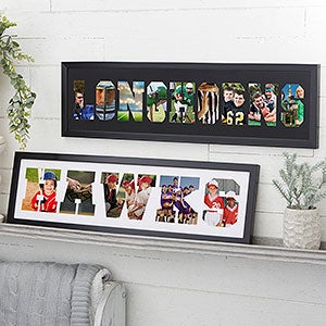 Sports Team Photo Collage Personalized Frame - 26286