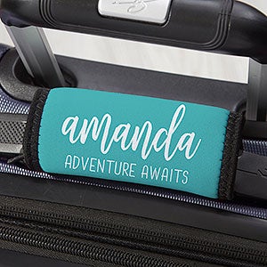 Personalized Luggage Tags — The Silver Spool Monograms