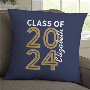 Graduating Class Of Personalized 18-inch Velvet Photo Pillow - 26418-LV