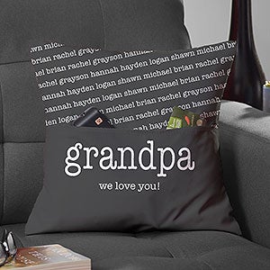 Our Special Guy Personalized 14 Pocket Pillow - 26419-S