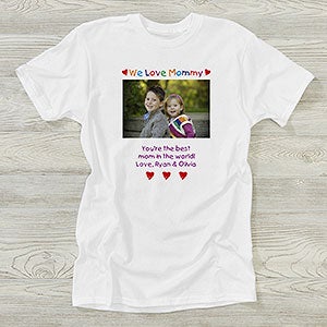 Personalized Photo Message Hanes® Adult T-Shirt - 2642-CT