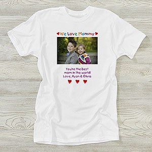 Personalized Photo Message Hanes® Adult T-Shirt - 2642-CT