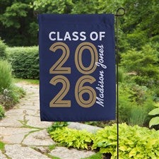 Graduating Class Of Personalized Garden Flag - 26438