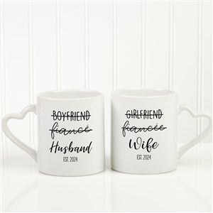 The Relationship Status Personalized Mug Set - 26455