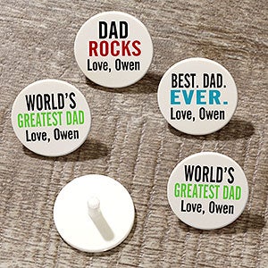 Best. Dad. Ever. Personalized Golf Marker Set - 26460