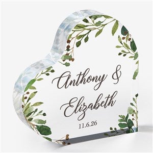 Laurels of Love Personalized Heart Keepsake - 26490