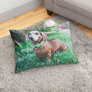 Picture It Personalized Photo Dog Bed - 22x30 - 26523-S