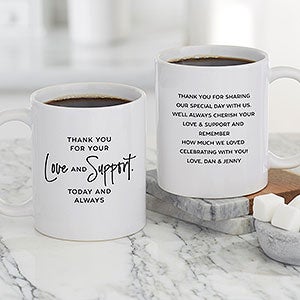 Loving Parents  Personalized Coffee Mug 11 oz.- White - 26524-W