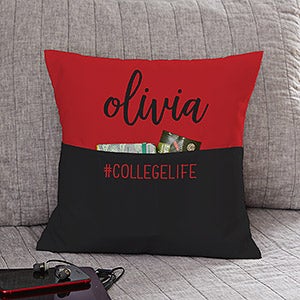 Graduation Scripty Style Personalized 14 Pocket Pillow - 26552-S