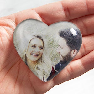 Romantic Photo Personalized Mini Heart Keepsake - 26579