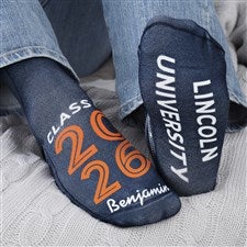 Graduating Class Of Personalized Adult Socks - 26597
