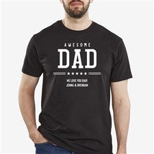 Five Star Dad Personalized Hanes® Adult T-Shirt - 26598-AT