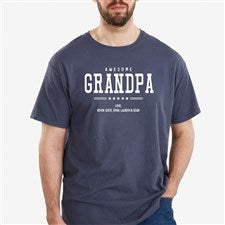 Five Star Grandpa Personalized Hanes® ComfortWash™ Adult T-Shirt - 26600-CWT