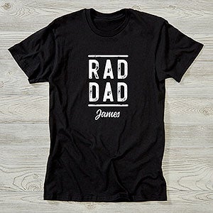Rad Dad Personalized Hanes® Adult T-Shirt - 26602-AT