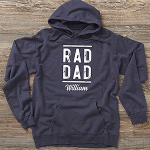 Rad Dad Personalized Hanes® ComfortWash™ Hoodie - 26603-CWHS