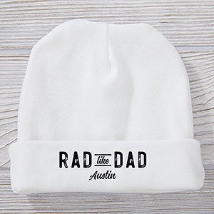 Rad Like Dad Personalized Baby Hat - 26609-H