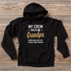 My Squad Calls Me Grandpa Personalized Hanes® Adult ComfortWash™ Hoodie - 26613-CWHS