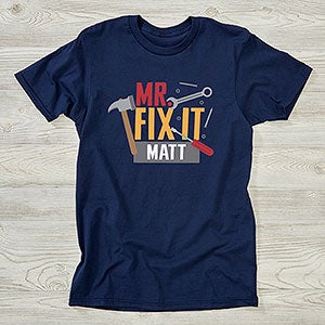 Mr. Fix It Personalized Hanes® Adult T-Shirt - 26620-AT