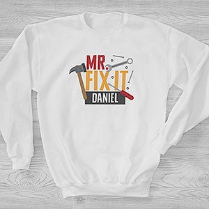 Mr. Fix It Personalized Hanes® Adult Crewneck Sweatshirt - 26621-S