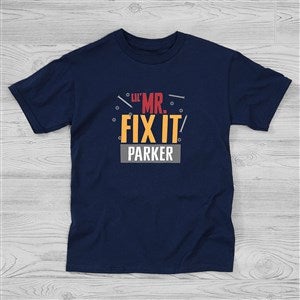 Lil Mr. Fix It Personalized Hanes® Kids T-Shirt - 26623-YCT