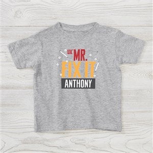 Lil Mr. Fix It Personalized Toddler T-Shirt - 26623-TT