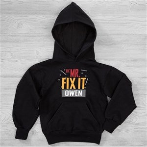 Lil' Mr. Fix It Personalized Hanes® Kids Hooded Sweatshirt - 26624-YHS