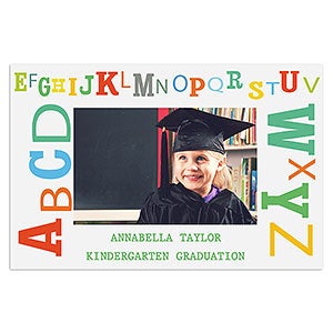 Graduation Alphabet Personalized Magnet Picture Frame - 26707