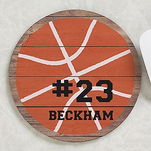 Basketball Personalized Round Mouse Pad - 26784